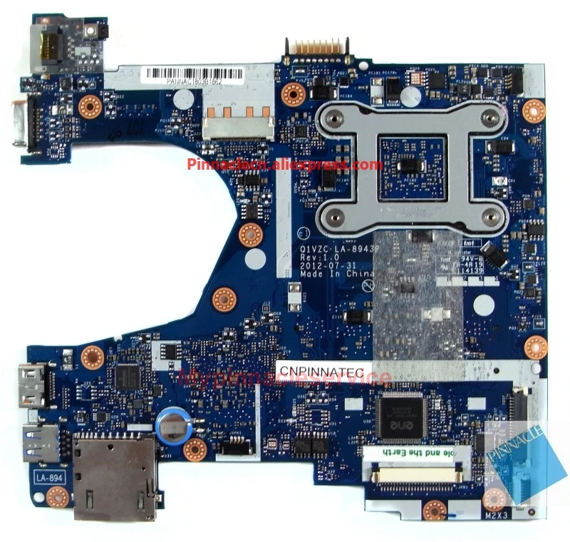 NBM3A11005 I3-2375U материнская плата для acer Aspire V5-171 Q1VZC LA-8943P