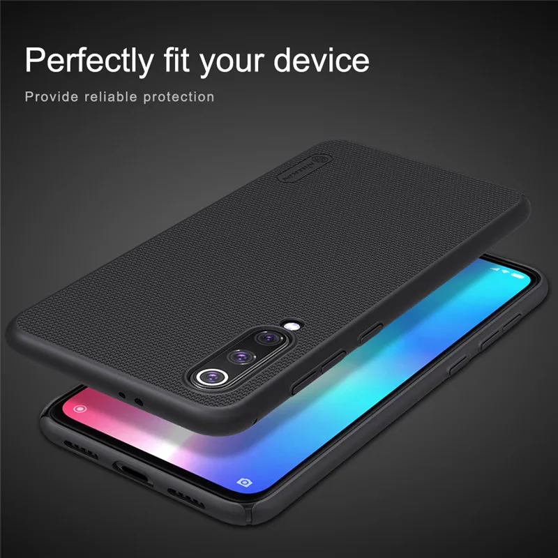 Nillkin Super Frosted Shield Case для Xiaomi MI 9 SE 9SE Ultra Thin Matte PC Hard Cover Стильный дизайн с точками.