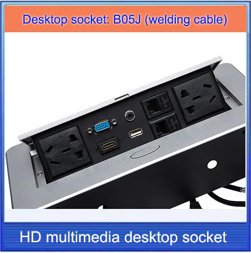 Настольный разъем/Скрытый/VGA аудиоразъем 3 5 HDMI USB сеть RJ45 информационный выход для