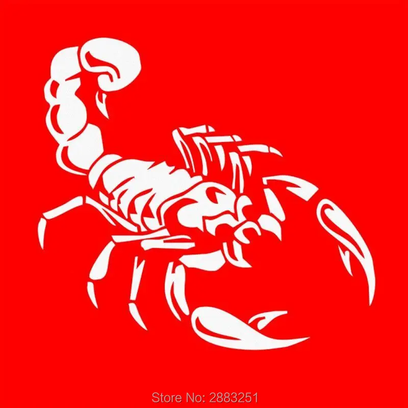 3D Автомобильные наклейки и Переводные картинки Скорпион Забавный стиль для