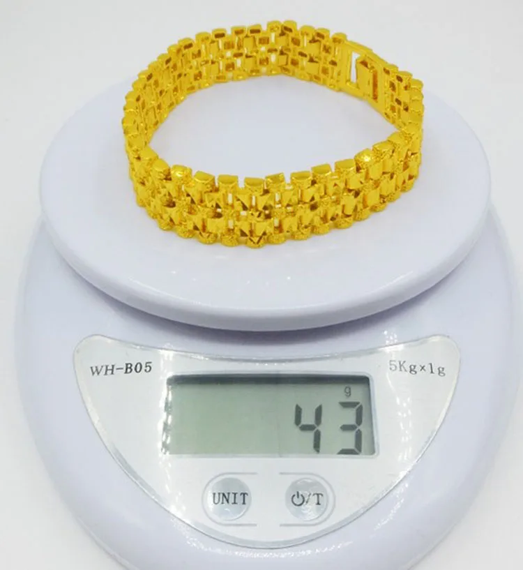 can choose StyleNew domineering men's bracelet wide watch chain for a long time do not fade jewelry gifts | Украшения и