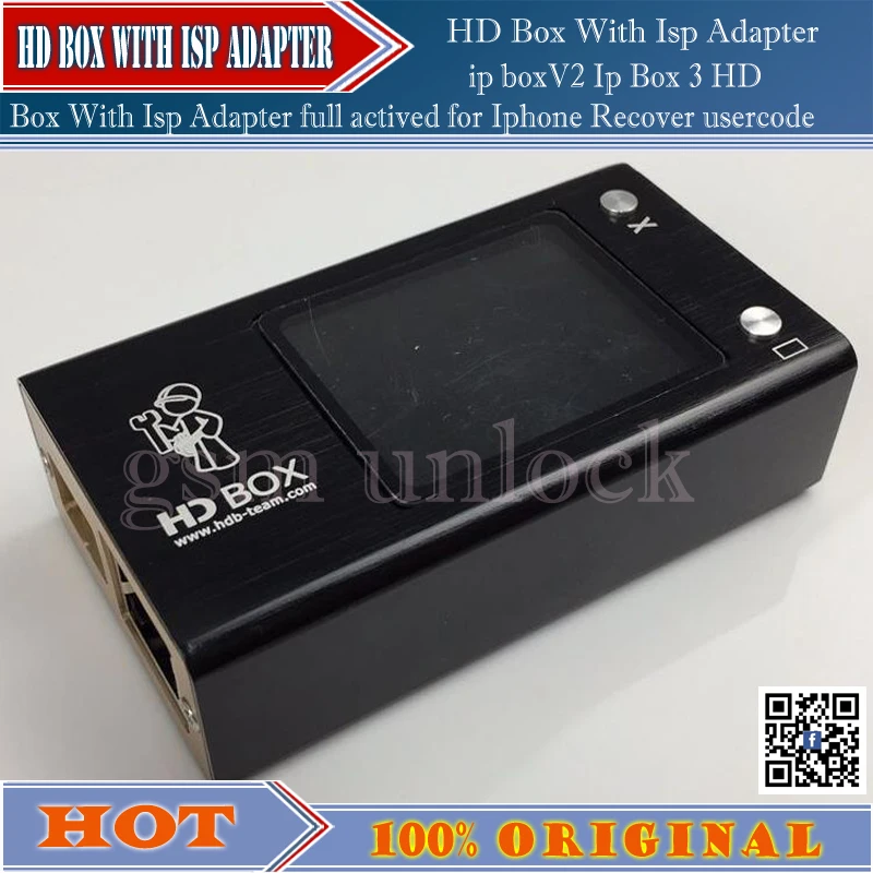 Gsmjustoncct box V2 Ip 3 HD Box с Isp адаптером Полностью активированный для восстановления
