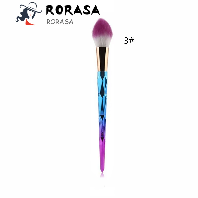 1 шт. многофункциональная Кисть для макияжа RORASA кисть основы теней век пудры