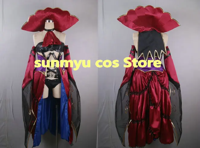 Fate Grand Order Carmilla Elizabeth Bathory Cosplay Costume,Size customizable,Halloween Performance