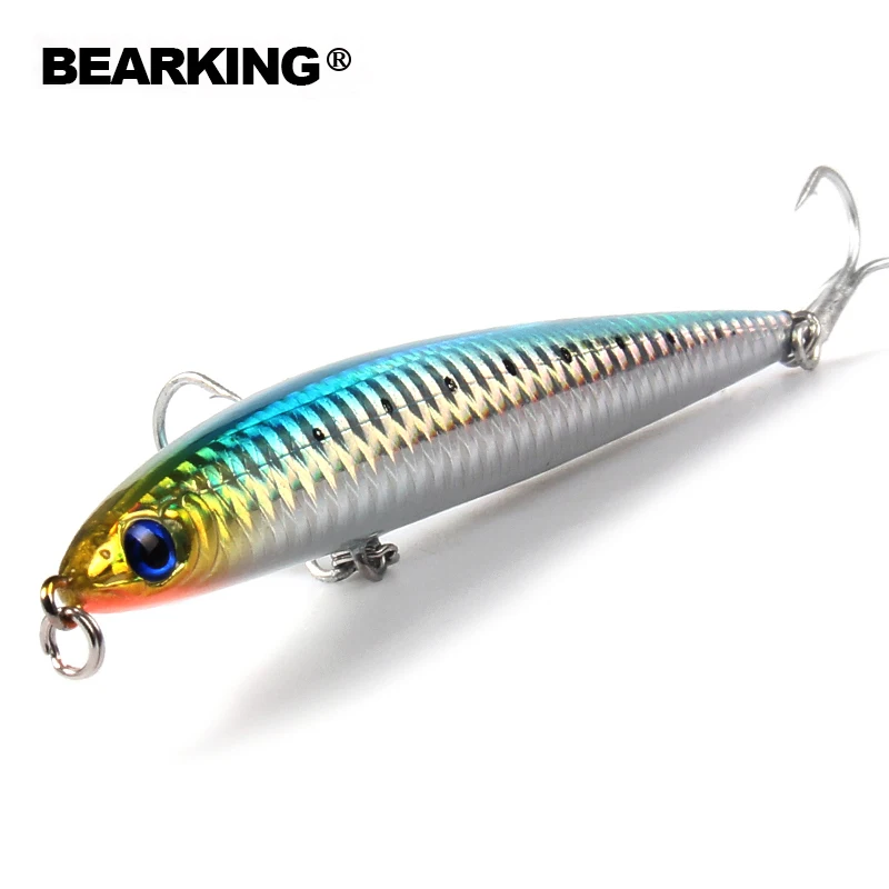 Bearking 1 шт. карандаш 12 5 см 26 г жесткая рыболовная приманка кривошипная тонущее