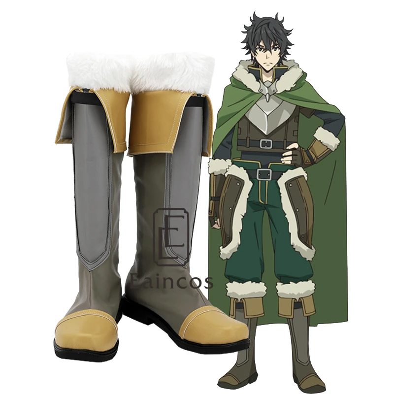 

Anime The Rising of the Shield Hero Naofumi Iwatani Cosplay Shoes Tate no Yuusha no Nariagari Boots Custom-made