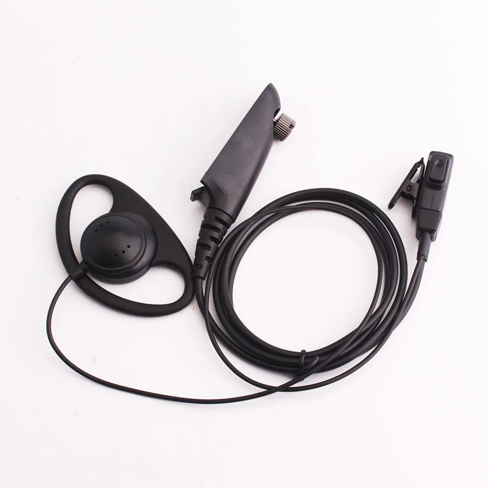 Hysobo портативная рация D-Форма Динамик гарнитуры для Motorola GP328 GP320 GP340 GP640 HT1250 2 способ