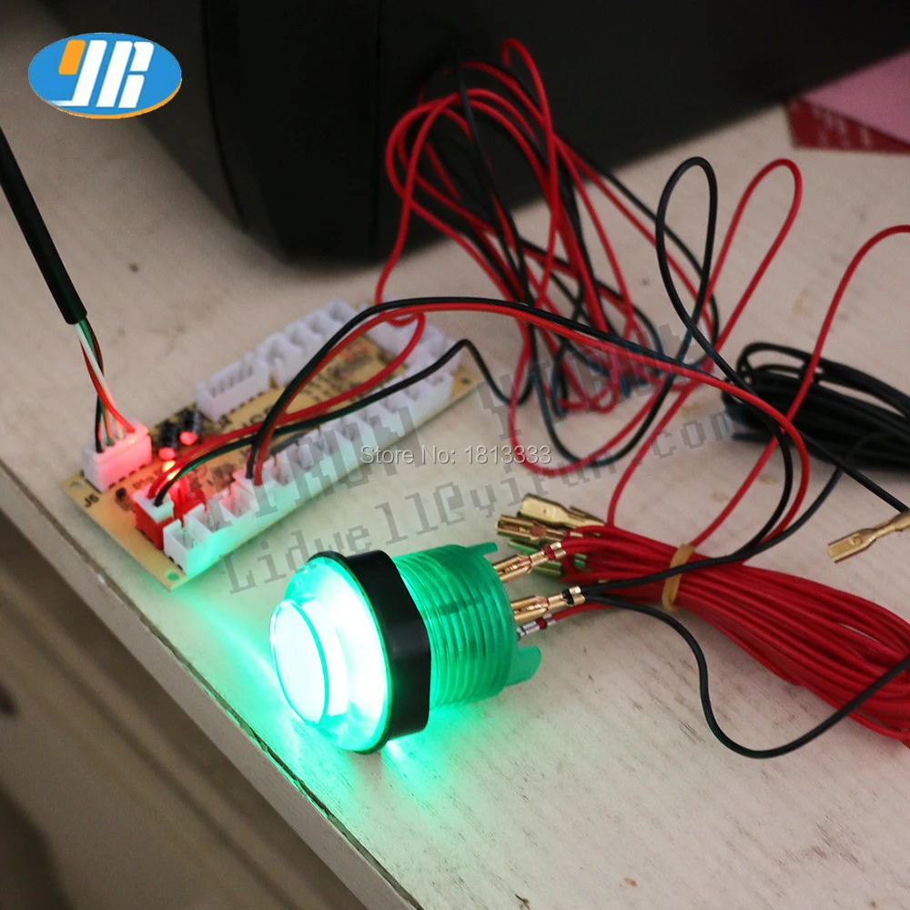 Светодиодный аркадный набор сделай сам USB-плата с нулевой задержкой ПК 2X Raspberry Pi 4/8