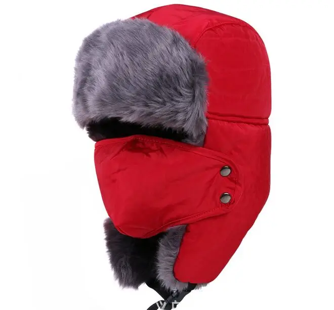 2016 модная зимняя уличная теплая шапка для мужчин утолщенная катания на лыжах