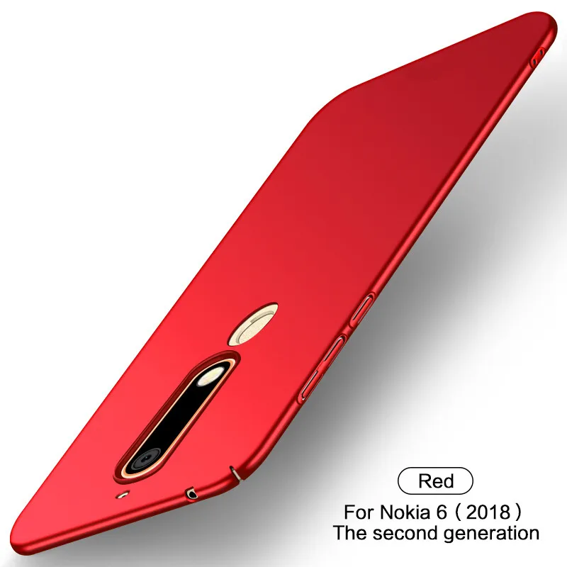 Роскошный Жесткий пластиковый Чехол для NOKIA 3 1 2018 5 2 &quotматовая задняя крышка Nokia