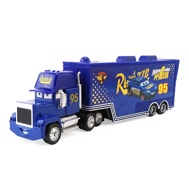 Дисней Pixar тачки 3 No.95 сказочные Молния Маккуин грузовик 1:55 игрушечный автомобиль