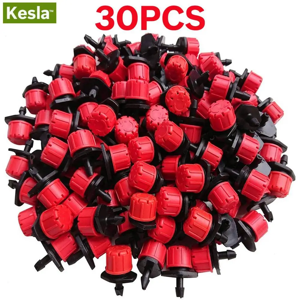 KSL01-002-30PCS KESLA 25 м система капельного орошения «сделай сам» автоматический полив садовый шланг микро капельный садовые наборы для полива с регулируемыми капельницами - Цвет: KSL01-002-30PCS