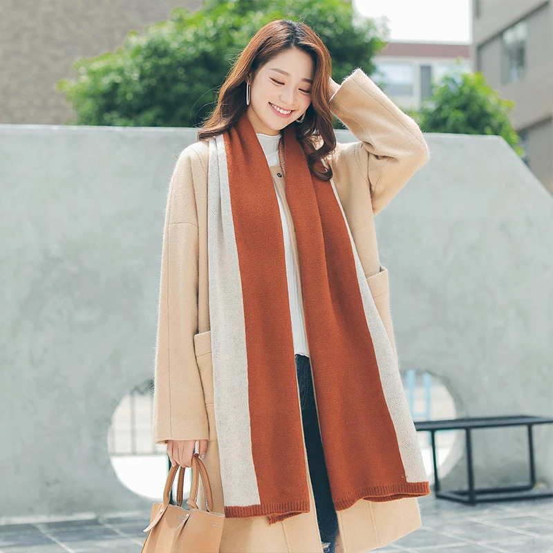 Новинка Осень-зима модный элегантный шарф для женщин удобный мягкий длинный