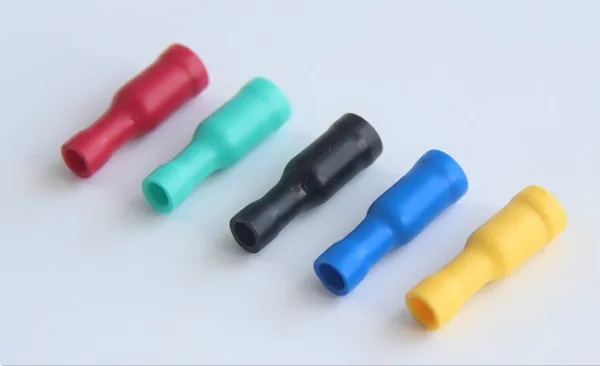 Производство латуни 100 шт стандартная клемма холодного давления в форме пули