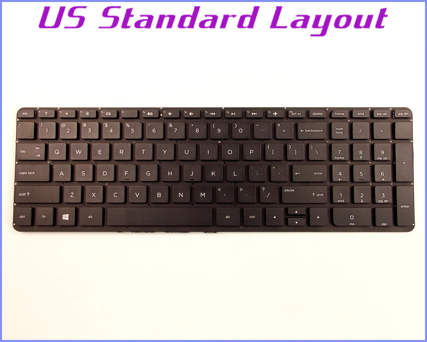 Новая клавиатура US для ноутбука HP Pavilion 15-p168ca 15-p184ca 15-p187ca 15-p263ca 17-f010 17-f215dx 17-f230nr |