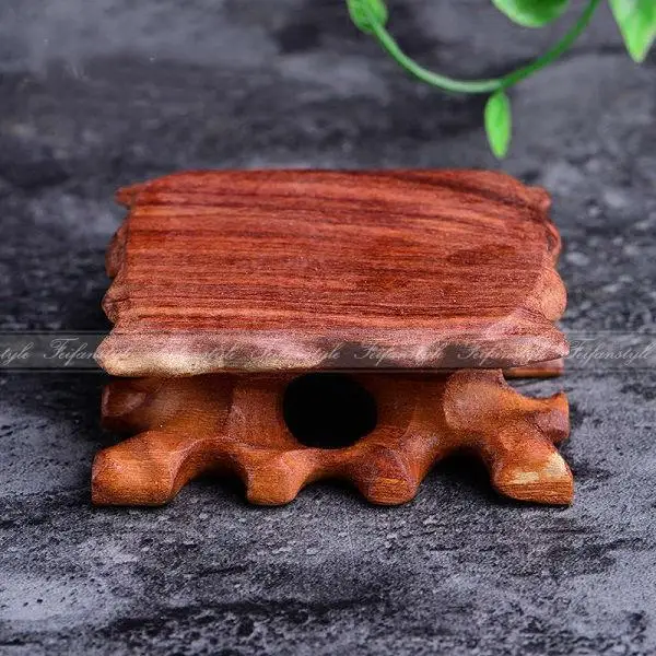 1 шт. квадратная жесткая деревянная подставка для кластерной хрустальной колонны