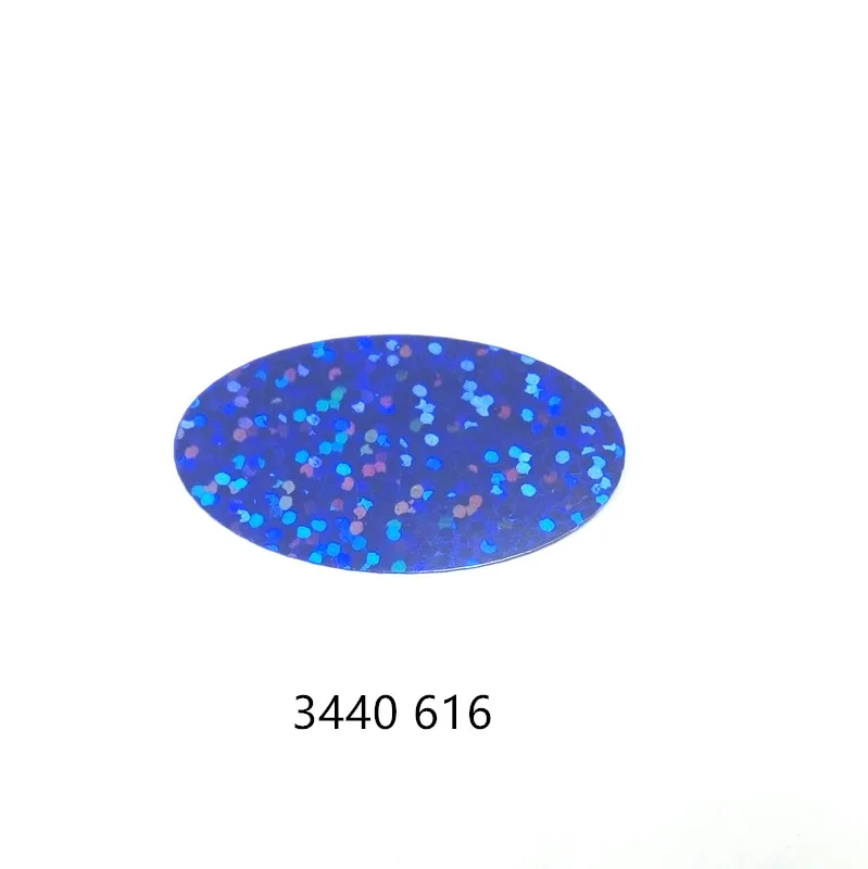 Pic color 616 12pcs 12 шт. Длина 95 метров ПЭТ блестки многих цветов Стеклярус пайетки катушки CD с 5 мм блестки для вышивки - Цвет: Pic color 616 12pcs