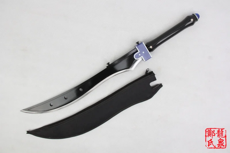 Бесплатная доставка известный как черный Фан меч для легенды героев тропы в небе