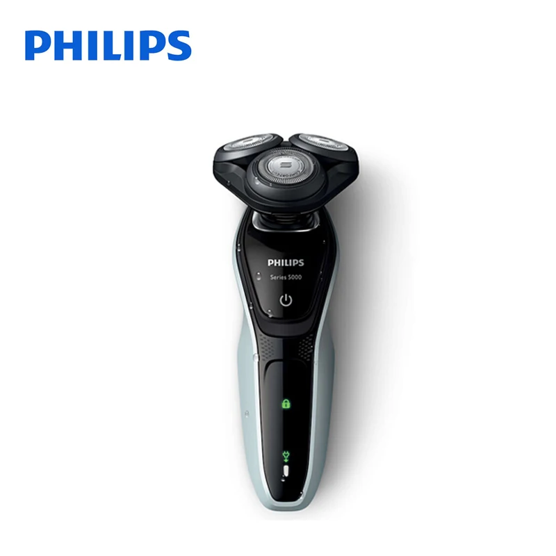 Philips Электробритвы S5080 3D плавающие головки для Для мужчин с откидной триммер