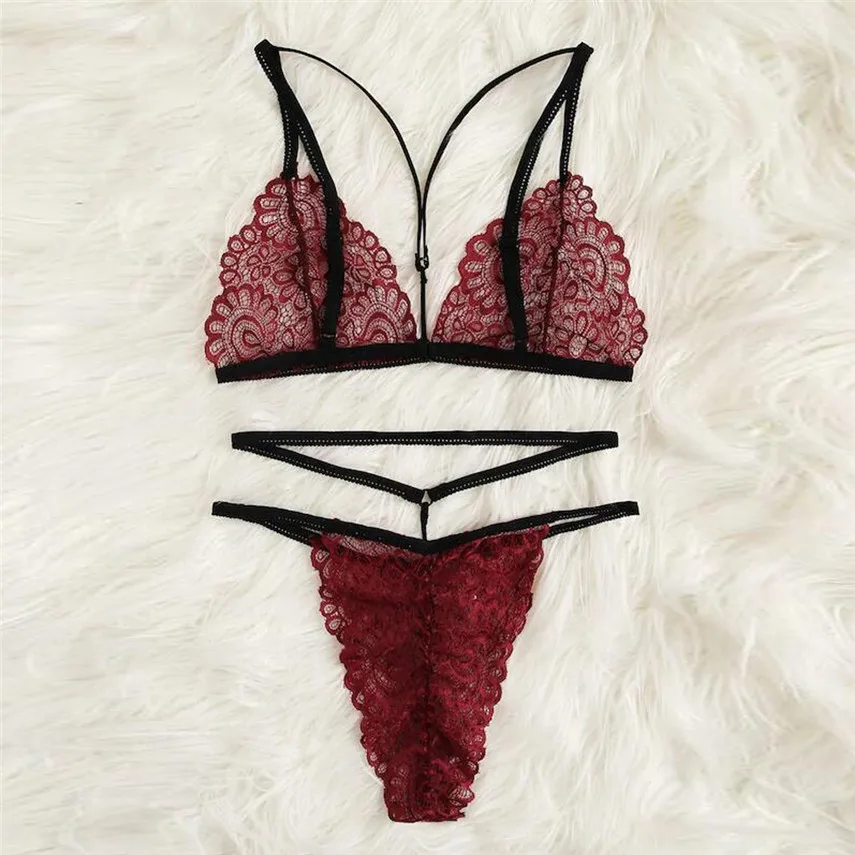 ORLVS сексуальное изысканное soutien gorge femme кружевное нижнее белье красного цвета