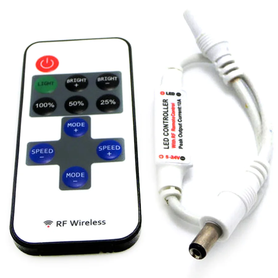 Светодиодный пульт дистанционного управления с 11 клавишами RF светодиодный