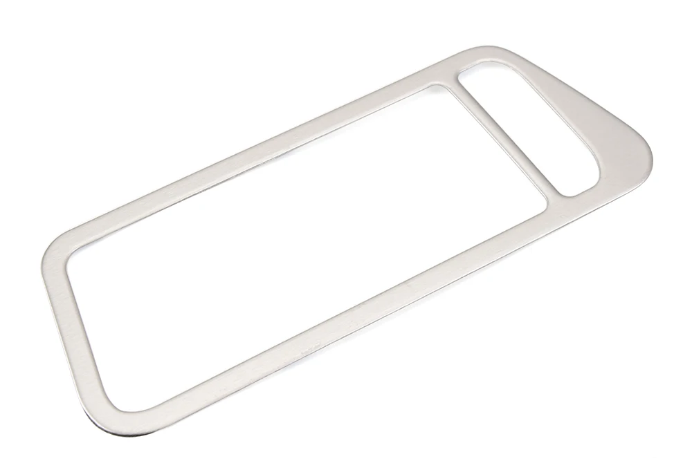 4 шт./компл. декоративная накладка на подлокотник автомобиля из нержавеющей стали