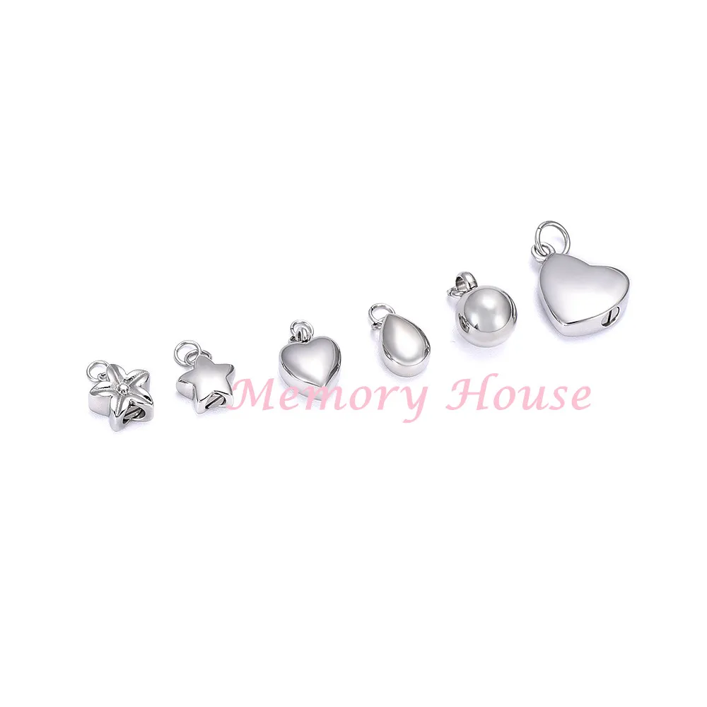 JJ012 различных Форма нержавеющая сталь Jewelry интимные аксессуары гравировки Keepsake подвеска ювелирные изделия Шарм для прах