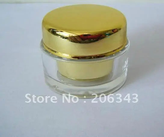 5 г акриловая Золотая банка для крема | Красота и здоровье