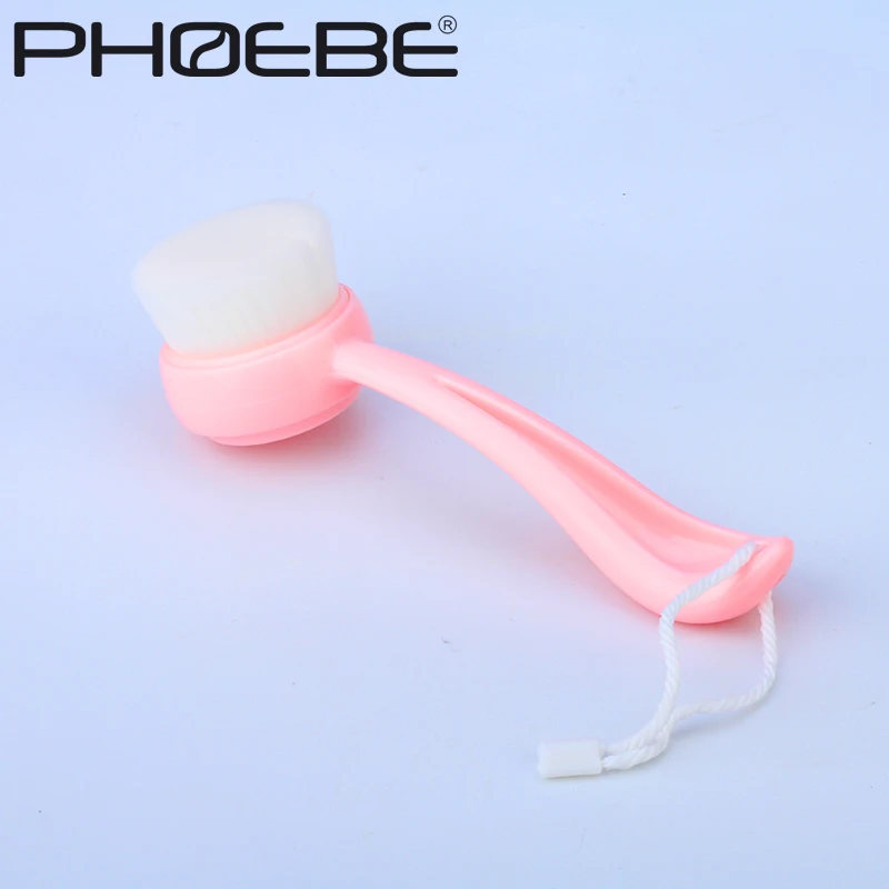 superfine soft fiber wash face brush facial cleaner Exfoliating Deep Cleansing Clean Wash Pore Care 3 colors free shipping | Красота и
