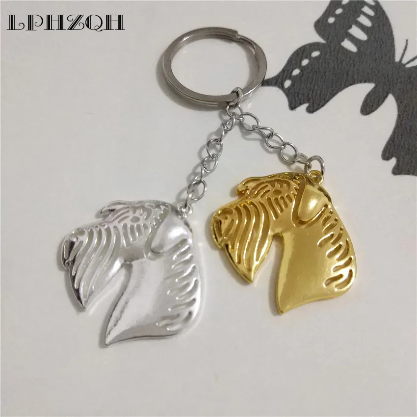 Брелок LPHZQH с изображением собаки шнауцера|fashion keychain|keychain fashionkeychain women |