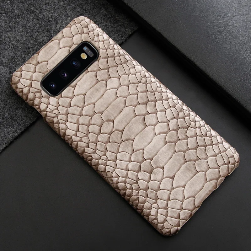 Роскошные деловые брендовые Чехлы для Samsung Galaxy S10 e чехол S9 Plus винтажные чехлы из