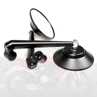 universal round motorcycle mirror rearview side mirror motobike mirrors for benelli 600 tnt 300 250 302 25 trk502 125 bn302