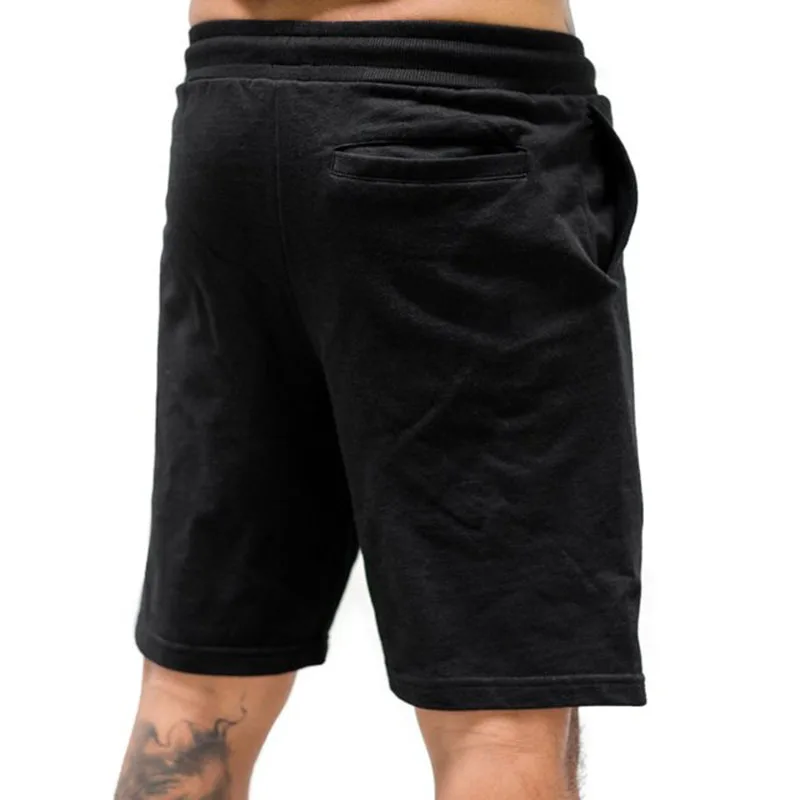 Voobuyla Mens Gym Cotton Shorts Run Jogging Sports Fitness Bodybuilding Sweatpants Male Profession Workout Training Brand Short