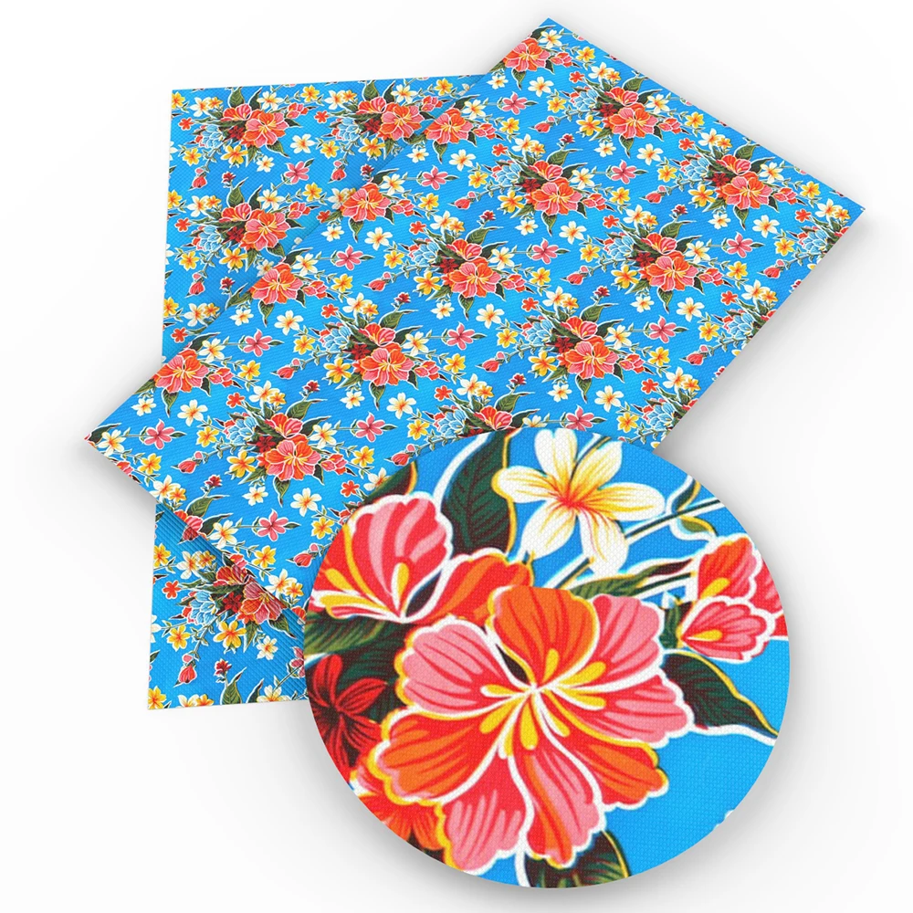 David accessories 30*140 см искусственная кожа с цветами и листьями сделай сам одежда Knotbow