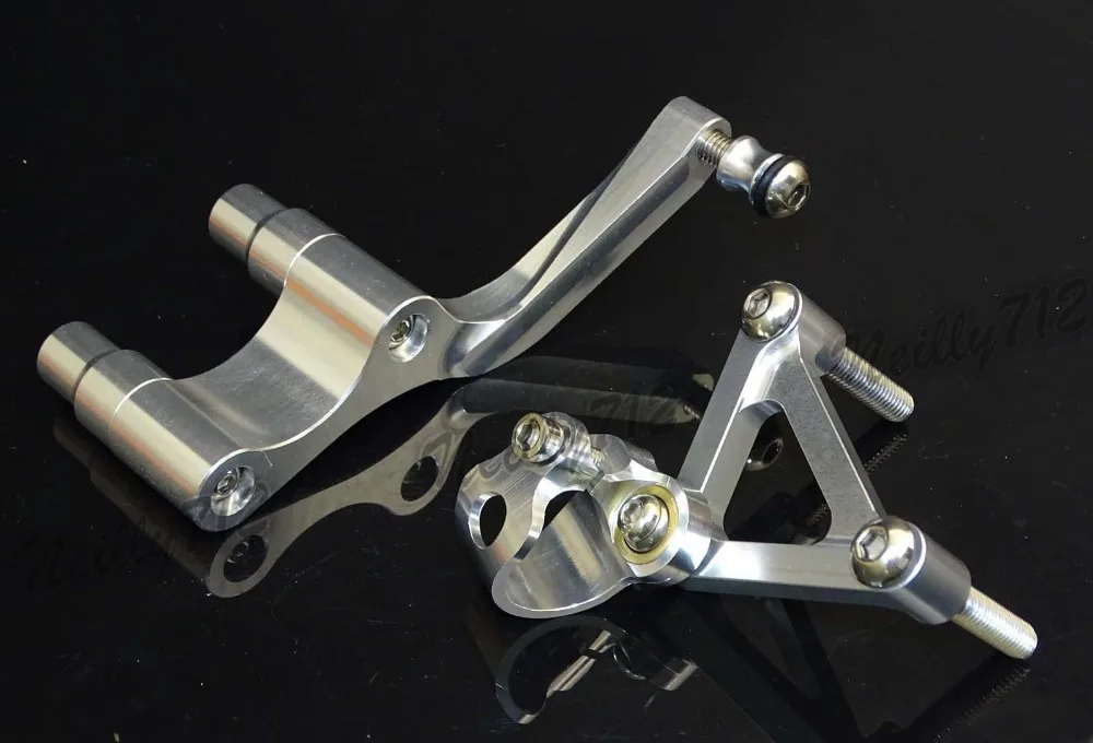 Waase CNC алюминиевый рулевой Стабилизатор демпфер Монтажный кронштейн для DUCATI Monster 1100 1100S 2009 2010 2011