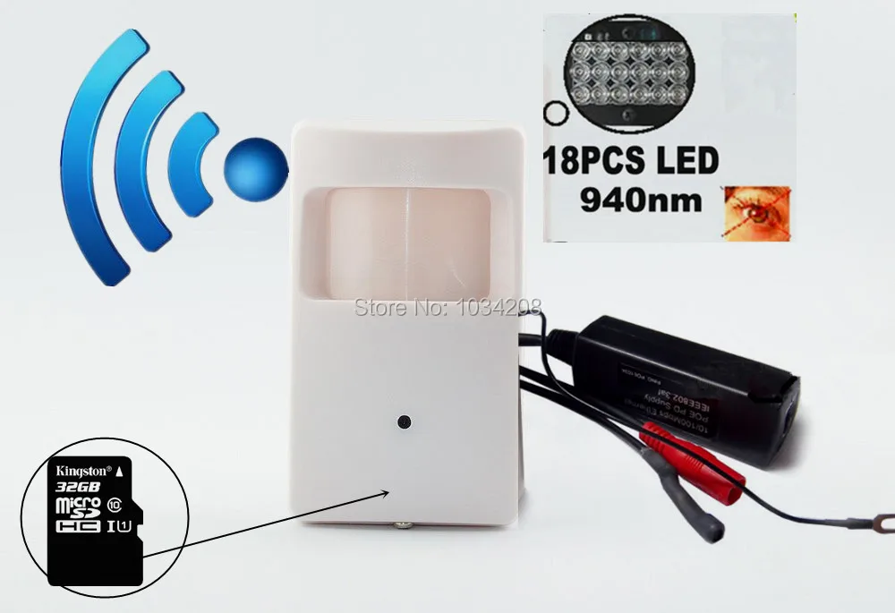 Мини IP камера видеонаблюдения 960P Wi Fi ночное видение Нм|p2p onvif|wifi night visionip camera security |