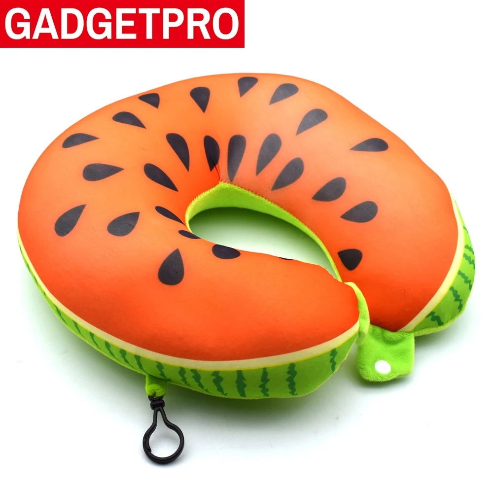 Gadgetpro фрукты U образный подушки детские Наночастицы средства ухода за кожей Шеи Детские Подушка для автомобильных путешествий офисные удобные мягкие
