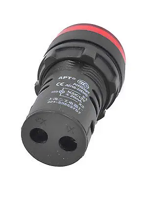 AC/DC 12V 20mA LED Accident Electrical Indicator Pilot Light Lamp 4pcs | Лампы и освещение