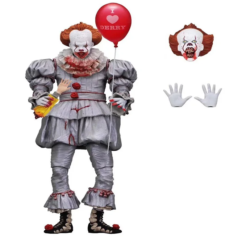 NECA 7 &quotмасштаб кровавый ver Stephen King's It клоун Pennywise фигурка ПВХ Ужасы Фигурки