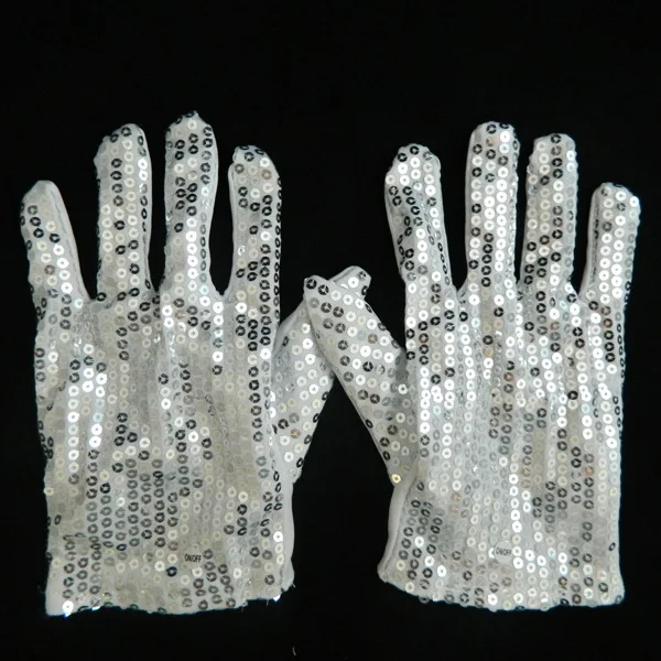 7 цветов из светодиодов блестками перчатки-свадебный рейв-розовый палец