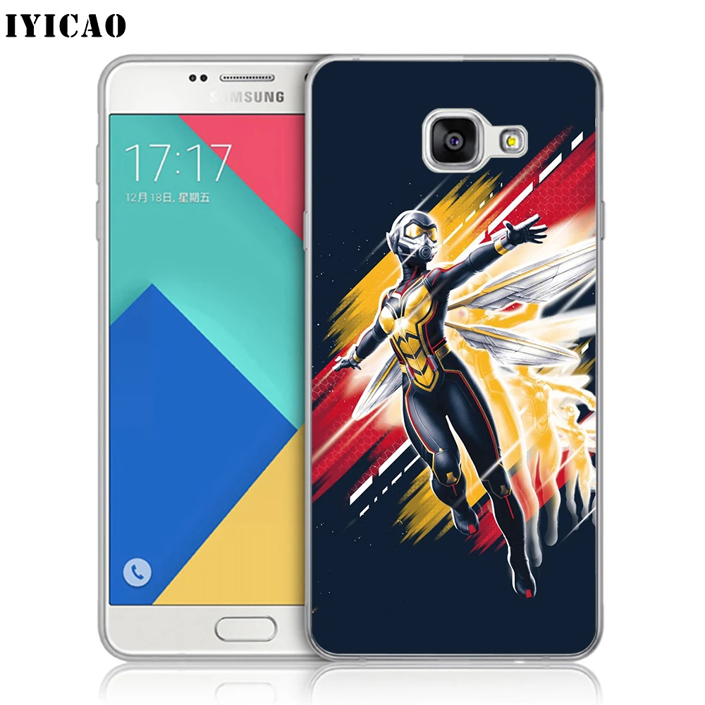 IYICAO Ant-Man и ОСА Мягкий силиконовый чехол для телефона Samsung A10 A30 A40 A50 A70 M10 M20 M30 TPU |