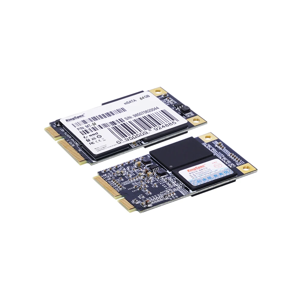 KingSpec MSATA MINI PCI E 512 ГБ 256 128 Гб 64 MLC цифровой флэш накопитель SSD твердотельный