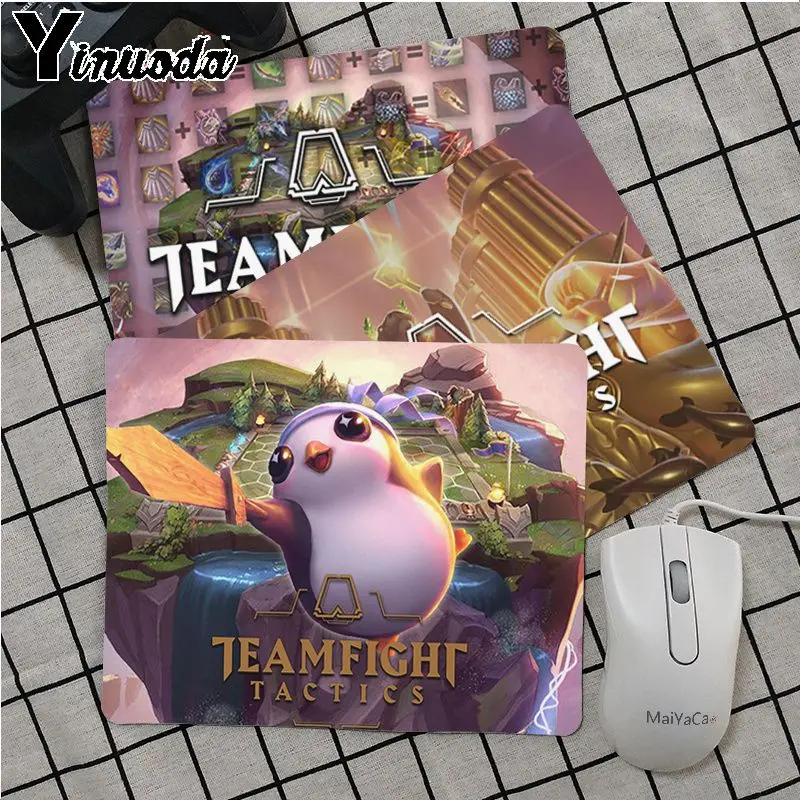 Maiya LOL Teamfight тактический силиконовый коврик для мыши игровой резиновый ПК