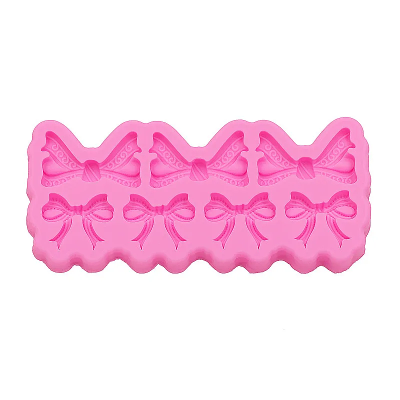 Гаджеты формы для помадки бант силиконовая форма украшения шоколадного торта