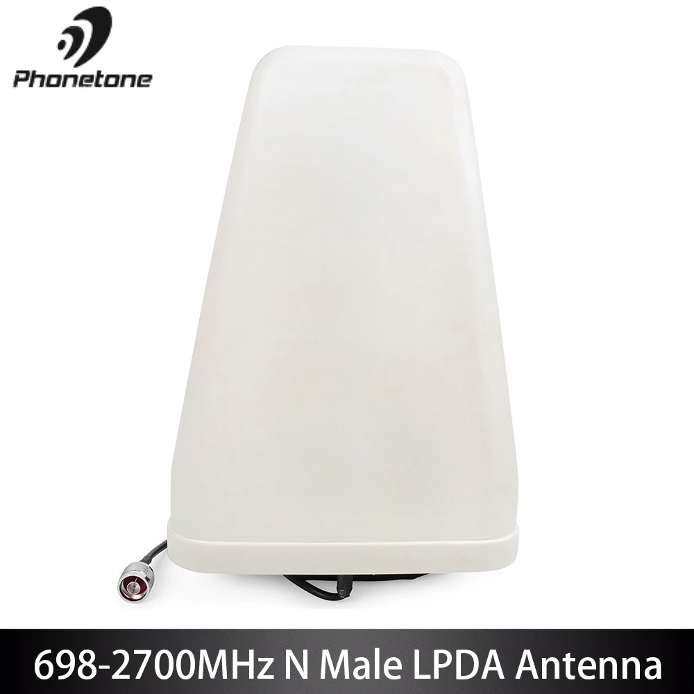 Наружная антенна LPDA для усилителя сигнала сотового телефона 11dbi GSM 3G 698 2700 МГц
