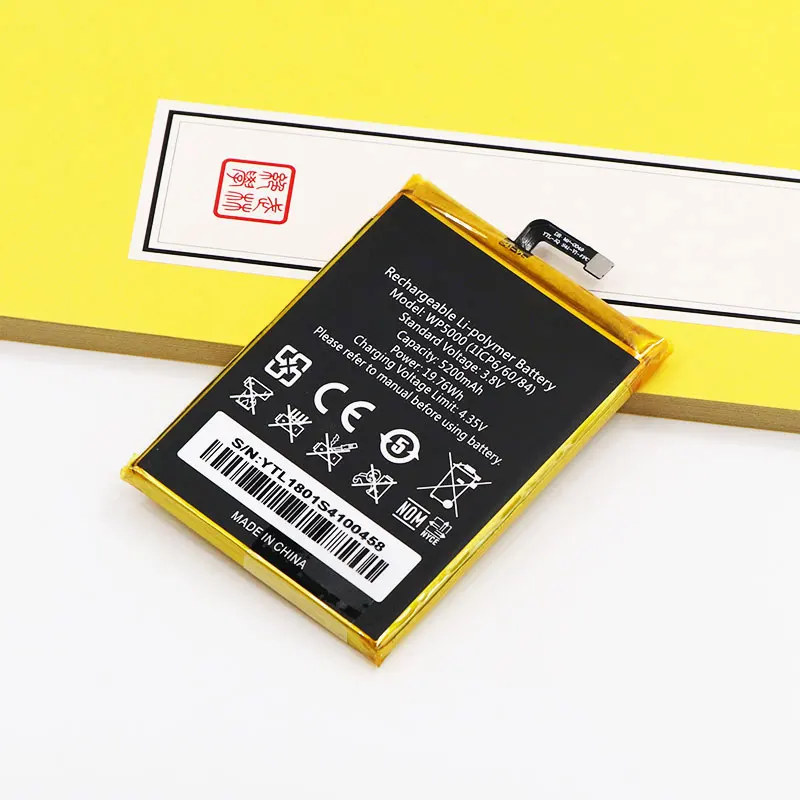 DyGod 5200 мАч для Oukitel WP5000 батарея Замена батареи Bateria смартфон +
