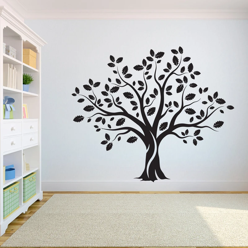 

Tree Wall Decal Sticker Bedroom tree of life roots birds flying away home decor big tree wall sticker A7-006