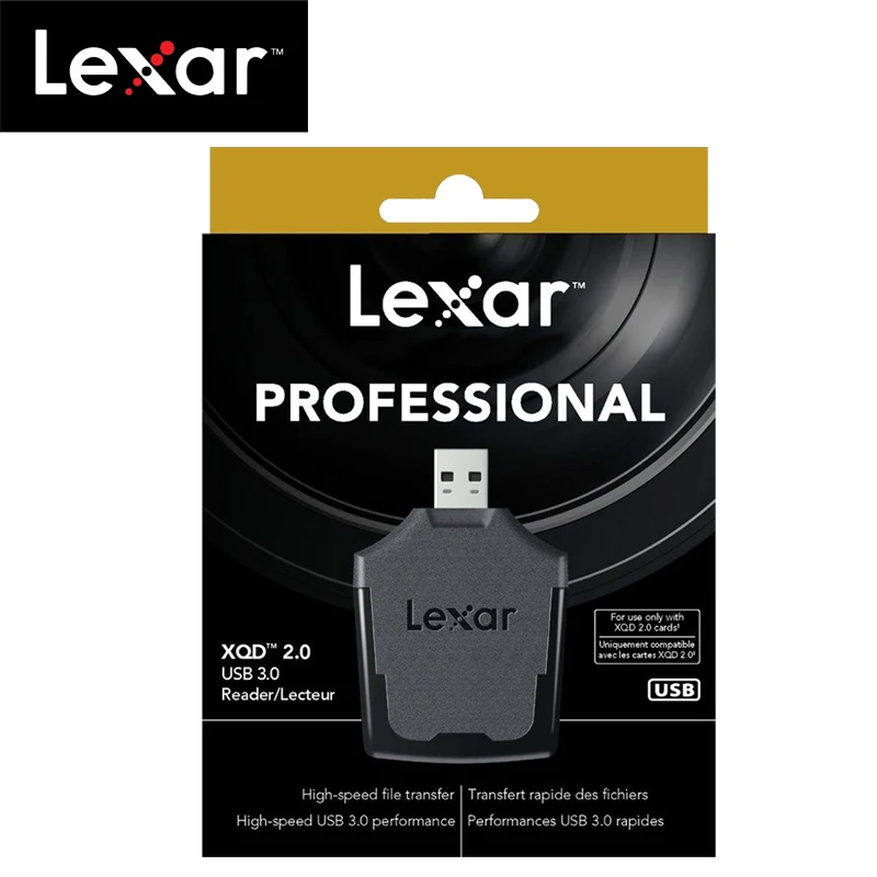 Lexar Professional XQD 2.0 USB 3.0 Reader card dedicated high speed reader For RAW images and 4K video files transfer | Компьютеры и