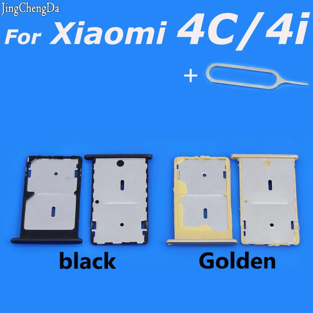 JCD для Xiaomi Mi 4C 4I Mi4i Mi4C цветной слот двух SIM карт держатель Слот адаптер Замена