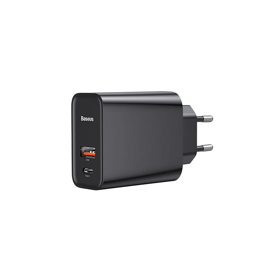 30 Вт type-C USB-C QC3.0 PD мобильный телефон Быстрая зарядка настенное зарядное устройство адаптер для samsung Xiaomi iPhone X 8 EU Plug